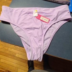 NEW lilac bathing suit bottom